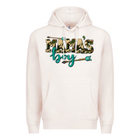 Pale Pink mama's boy Premium Hoodie - AdoDesignShop
