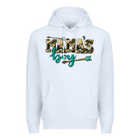 White mama's boy Premium Hoodie - AdoDesignShop