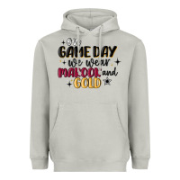Moon Dust on game day we wear maroon and gold Heavyweight Hoodie - MaliasSmallBusiness