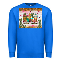True Royal Cafecito y chisme coffee cups Premium Sweatshirt - Zillion Design Studio