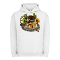 Pigment Lunar Rock cowboy cactus  sunflowers whiskey Urban Hoodie - AdoDesignShop