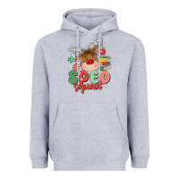 Heather Grey sped squad Heavyweight Hoodie - MaliasSmallBusiness