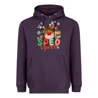 Plum sped squad Heavyweight Hoodie - MaliasSmallBusiness