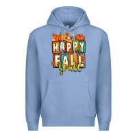 Colony Blue happy fall y'all Premium Hoodie - Artiststas