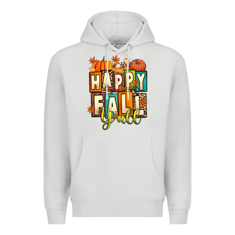 Happy Fall Y'all Premium Hoodie by Artiststas | Teevron