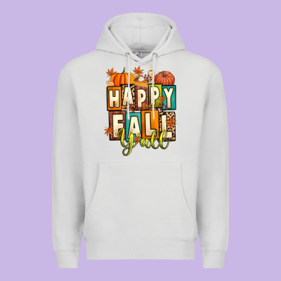 Happy Fall Y'all Premium Hoodie Designed By Artiststas