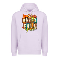 Lilac happy fall y'all Premium Hoodie - Artiststas