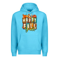 Ocean Blue happy fall y'all Premium Hoodie - Artiststas