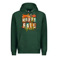 Sports Green happy fall y'all Premium Hoodie - Artiststas