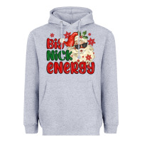 Heather Grey big nick energy Heavyweight Hoodie - MaliasSmallBusiness