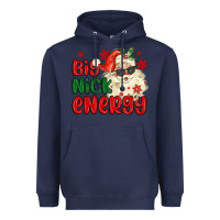 Navy big nick energy Heavyweight Hoodie - MaliasSmallBusiness