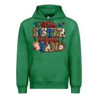 Emerald little sister biggest fan baseball Urban Hoodie - Jasminsmagicworld