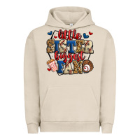 Pigment French Oak little sister biggest fan baseball Urban Hoodie - Jasminsmagicworld