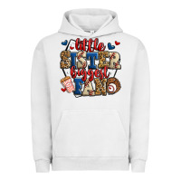 Pigment Lunar Rock little sister biggest fan baseball Urban Hoodie - Jasminsmagicworld