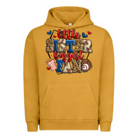 Pigment Peanut Butter little sister biggest fan baseball Urban Hoodie - Jasminsmagicworld