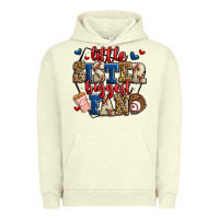Pigment Pistachio little sister biggest fan baseball Urban Hoodie - Jasminsmagicworld