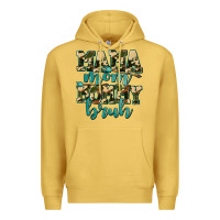 Antique Gold mama mom mommy bruh with arrow Premium Hoodie - AdoDesignShop
