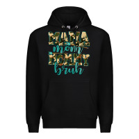 Black mama mom mommy bruh with arrow Premium Hoodie - AdoDesignShop