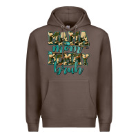 Coffee mama mom mommy bruh with arrow Premium Hoodie - AdoDesignShop