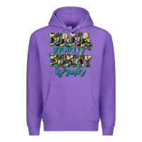 Purple mama mom mommy bruh with arrow Premium Hoodie - AdoDesignShop