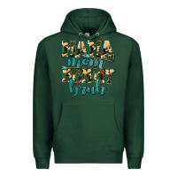 Sports Green mama mom mommy bruh with arrow Premium Hoodie - AdoDesignShop