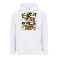 White hookin' ain't easy Heavyweight Hoodie - MaliasSmallBusiness