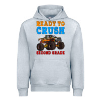 Heather Grey ready to crush second grade Urban Hoodie - Artiststas