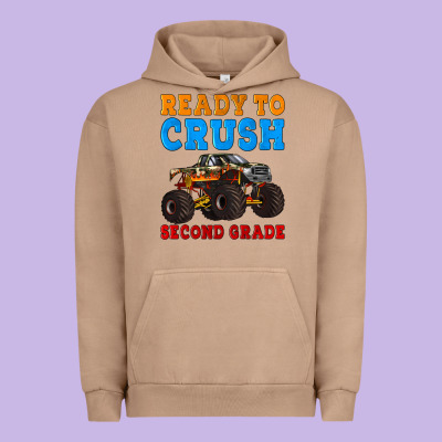 Ready To Crush Second Grade Urban Hoodie Designed By Artiststas