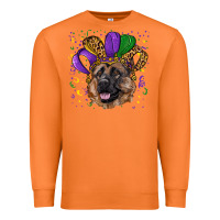 Carrot mardi gras hat german shepherd Premium Sweatshirt - RanaPortraitStore