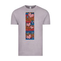 Vintage Zinc usa flag and cross penwraps Vintage Tee - Artiststas