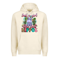 Tofu just a girl who loves hippos Premium Hoodie - Artiststas