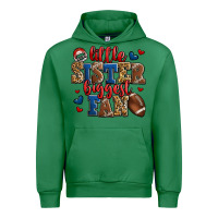 Emerald little sister biggest fan american football Urban Hoodie - Jasminsmagicworld