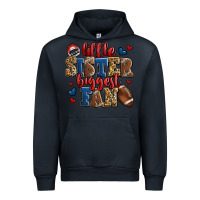 Navy little sister biggest fan american football Urban Hoodie - Jasminsmagicworld
