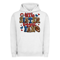 Pigment Lunar Rock little sister biggest fan american football Urban Hoodie - Jasminsmagicworld