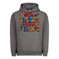 Pigment Tornado little sister biggest fan american football Urban Hoodie - Jasminsmagicworld