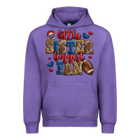 Tulip little sister biggest fan american football Urban Hoodie - Jasminsmagicworld