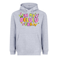 Heather Grey in my delulu era Heavyweight Hoodie - MaliasSmallBusiness