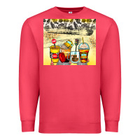 Cardinal bus driver coffee cups Premium Sweatshirt - Zillion Design Studio