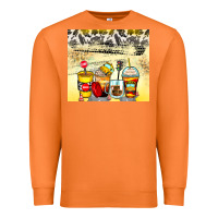 Carrot bus driver coffee cups Premium Sweatshirt - Zillion Design Studio