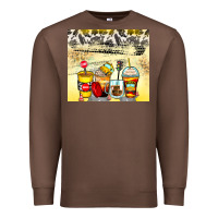 Chestnut bus driver coffee cups Premium Sweatshirt - Zillion Design Studio