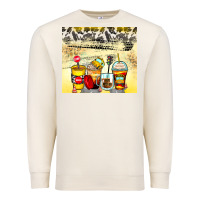 Bus Driver Coffee Cups Premium Sweatshirt | Teevron