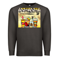 Smoke bus driver coffee cups Premium Sweatshirt - Zillion Design Studio