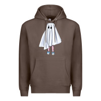 Coffee cute ghost Premium Hoodie - BundleAndBundleShop