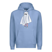 Colony Blue cute ghost Premium Hoodie - BundleAndBundleShop