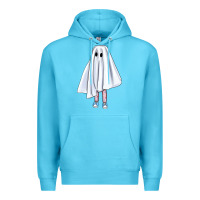 Ocean Blue cute ghost Premium Hoodie - BundleAndBundleShop