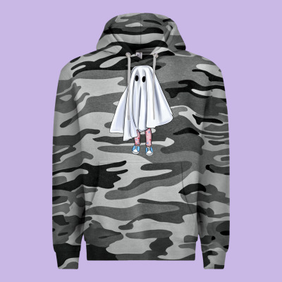 Cute Ghost Premium Hoodie Designed By Bundleandbundleshop