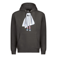 Smoke cute ghost Premium Hoodie - BundleAndBundleShop