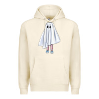Tofu cute ghost Premium Hoodie - BundleAndBundleShop