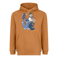 Meerkat love snowman Heavyweight Hoodie - MaliasSmallBusiness