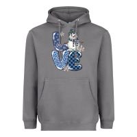 Storm love snowman Heavyweight Hoodie - MaliasSmallBusiness